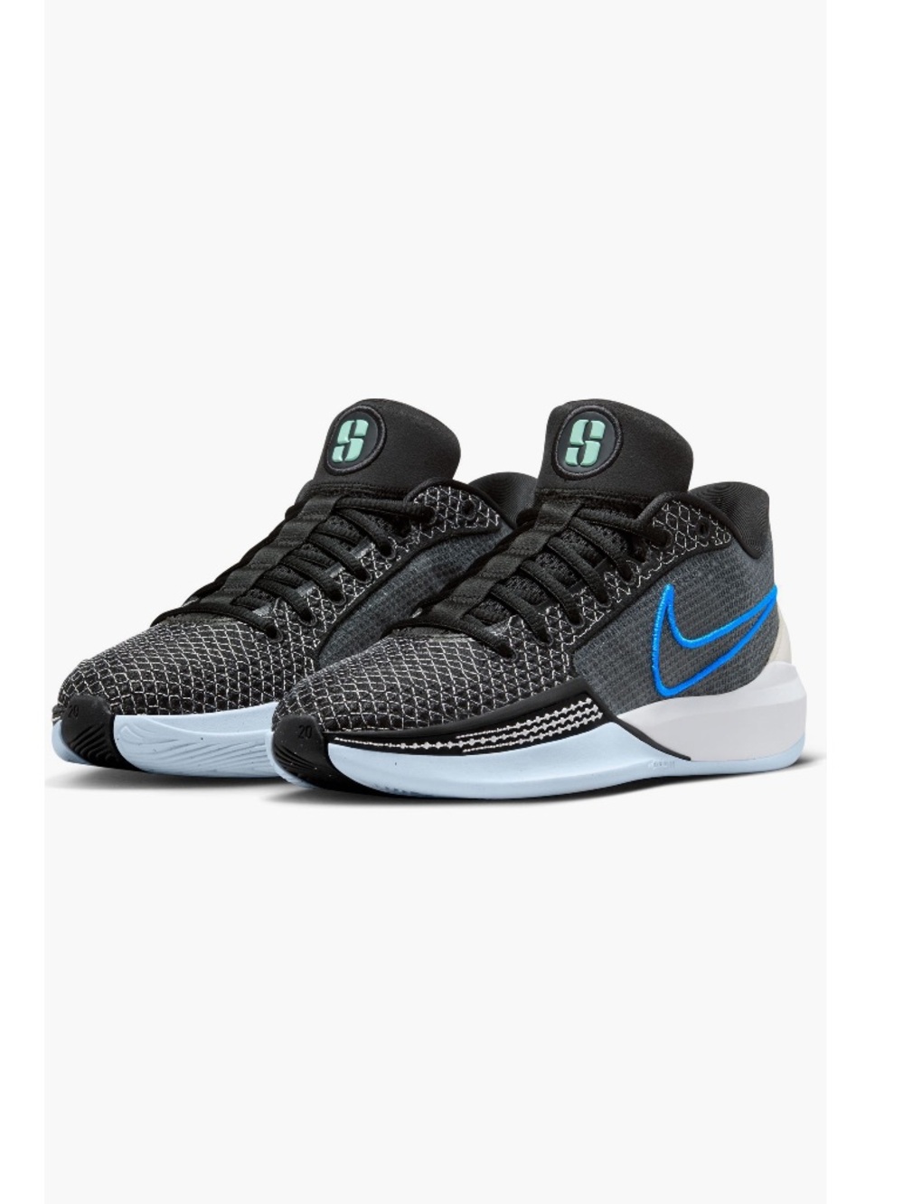 Nike Sabrina 1 “Family Bonds” Basketball Shoe Black & Blue Women’s Size 6.5